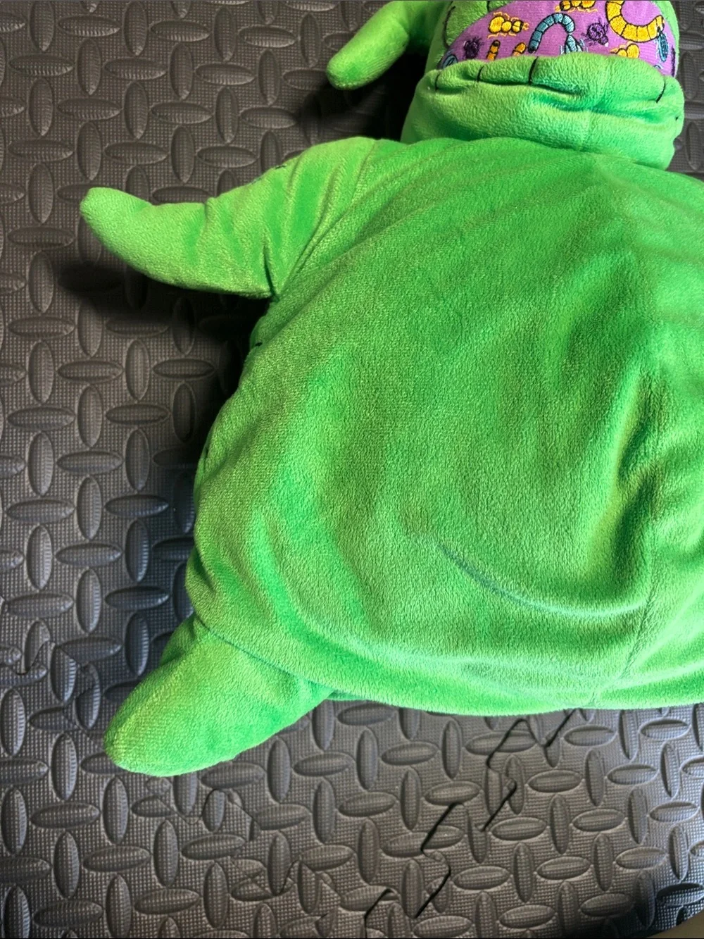 Green Plush Oogie Boogie-Inspired Stuffy Nightmare Before Christmas Halloween